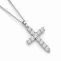 Diamond Cross Pendant