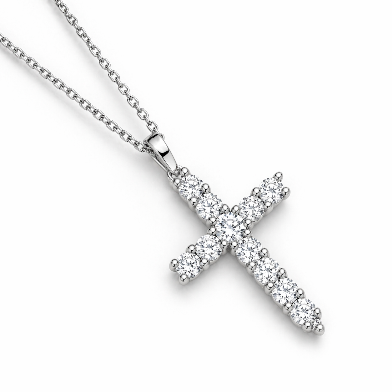 Diamond Cross Pendant