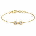 Diamond Ribbon Bracelet
