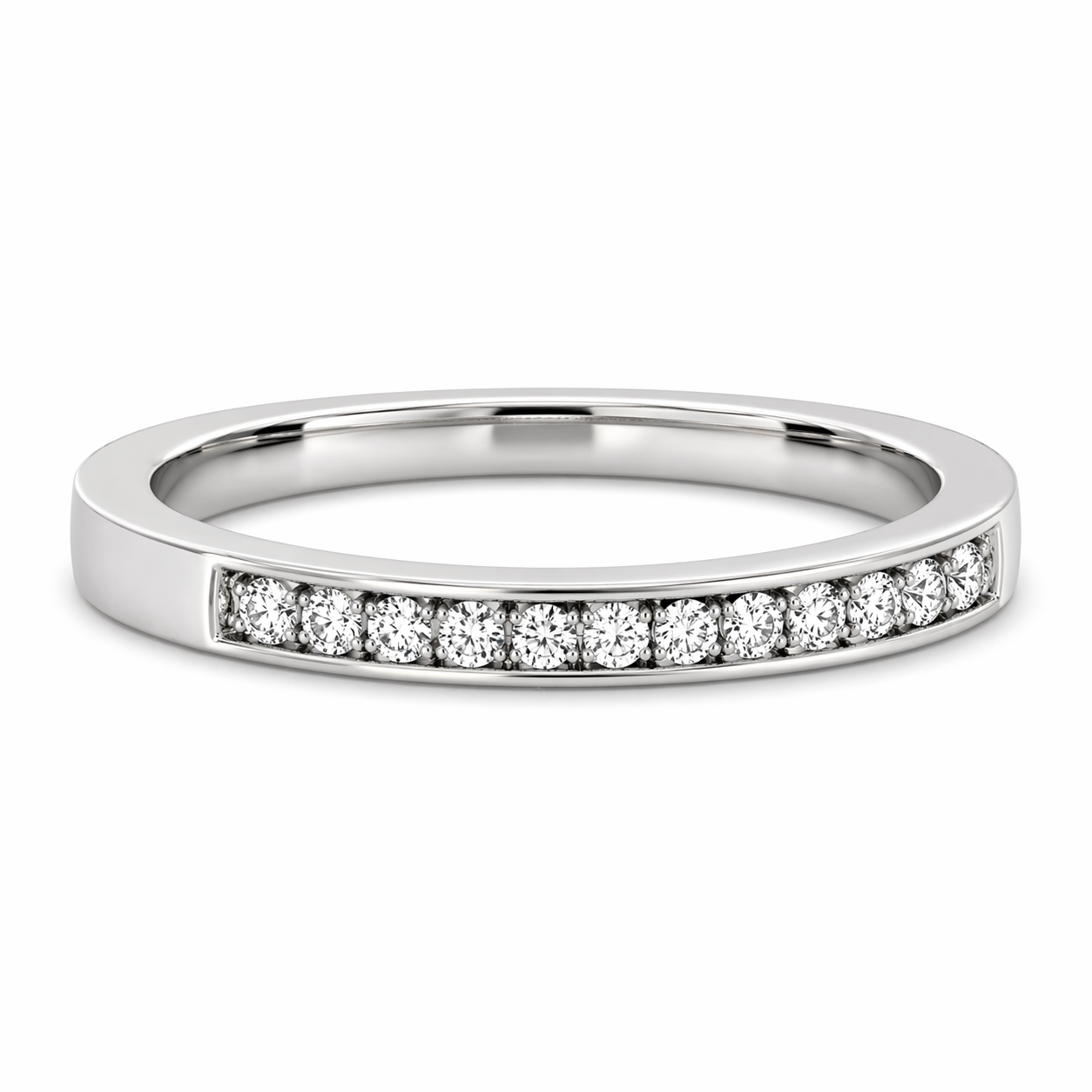 Half Eternity Diamond Ring