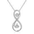 Infinity Diamond Pendant