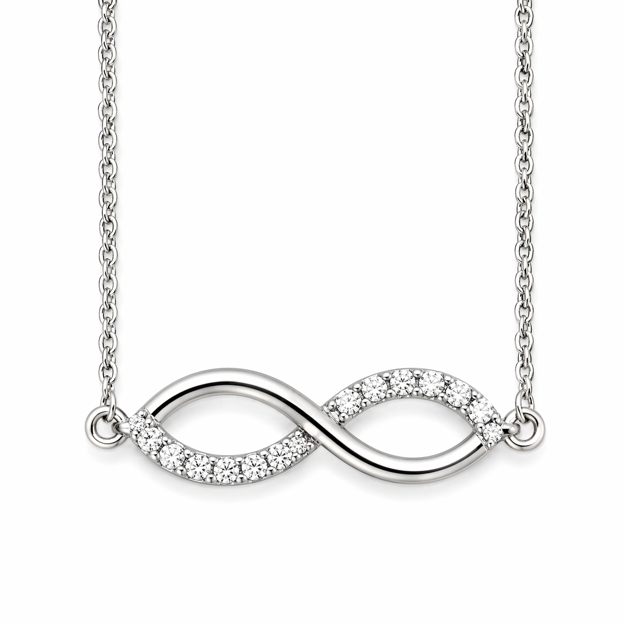 Infinity Diamond Pendant