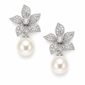 Pearl & Diamond Earrings