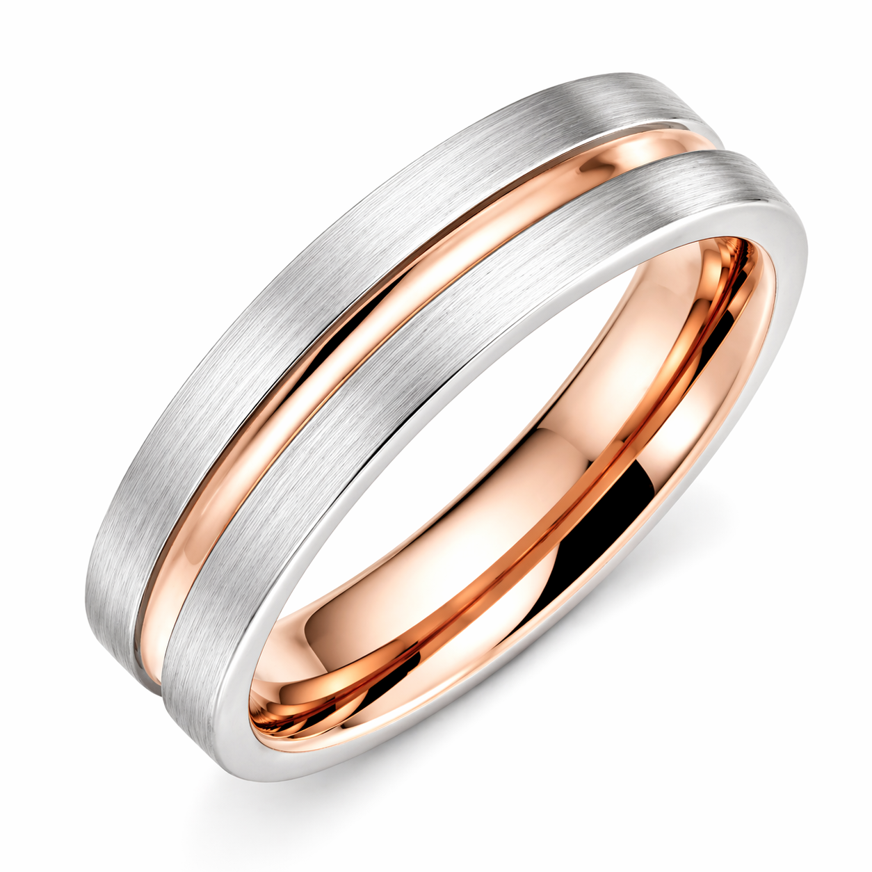 Rose Gold Men's Ring