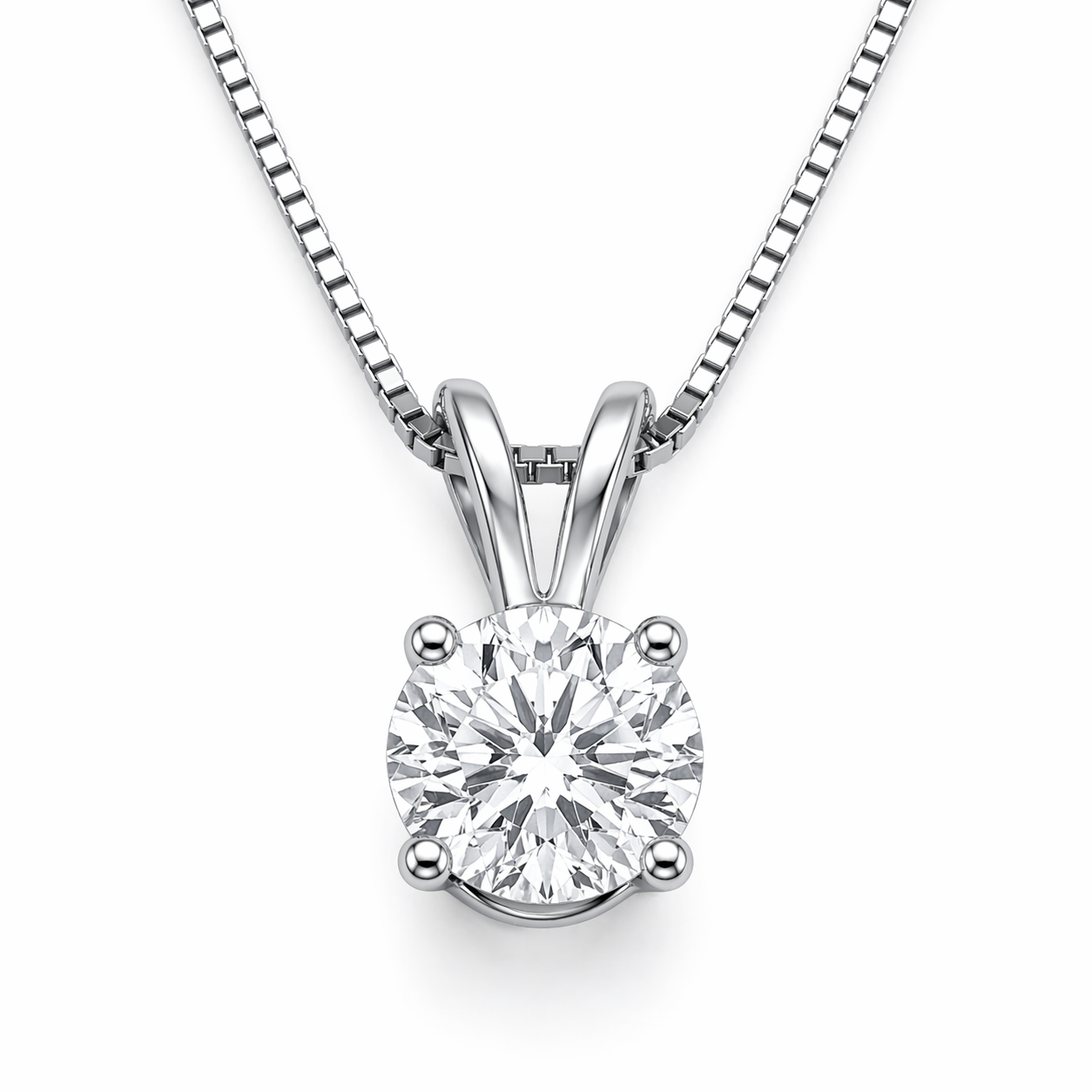 Round Diamond Pendant