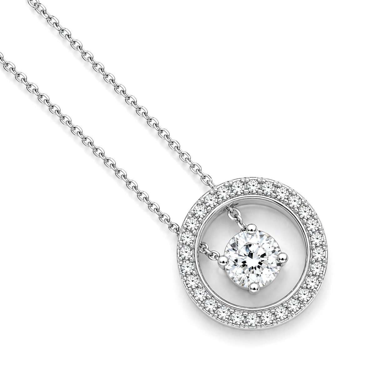 Round Illusion Pendant