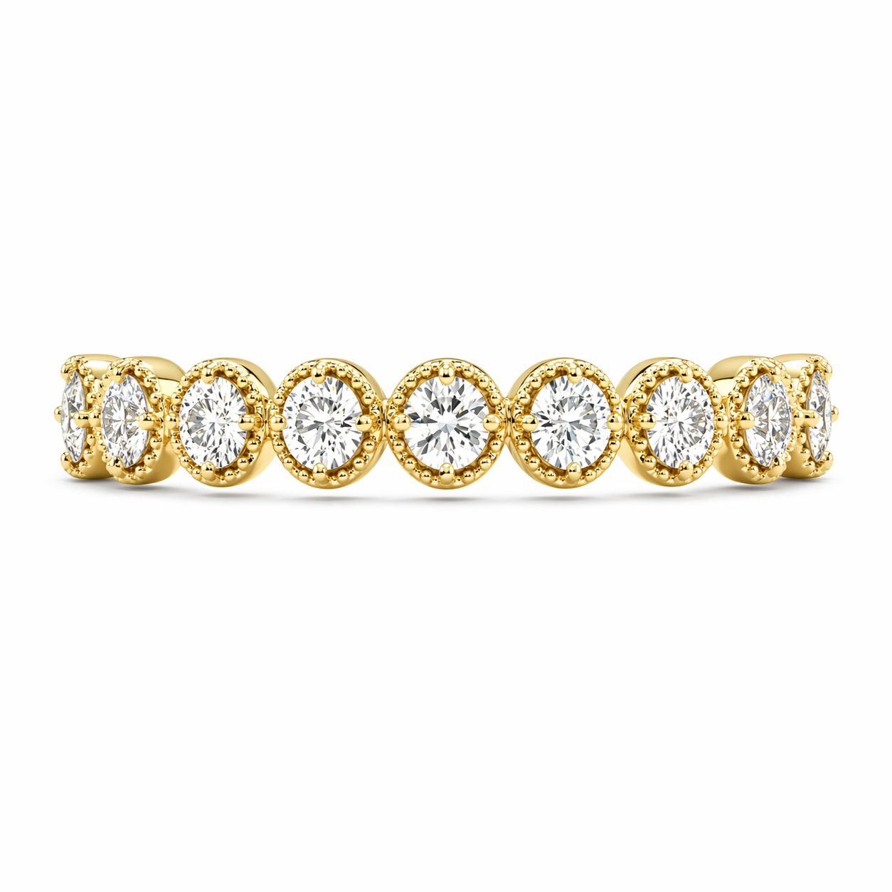 Round Vintage Ladies Band