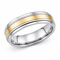 Two Tone Men's Ring